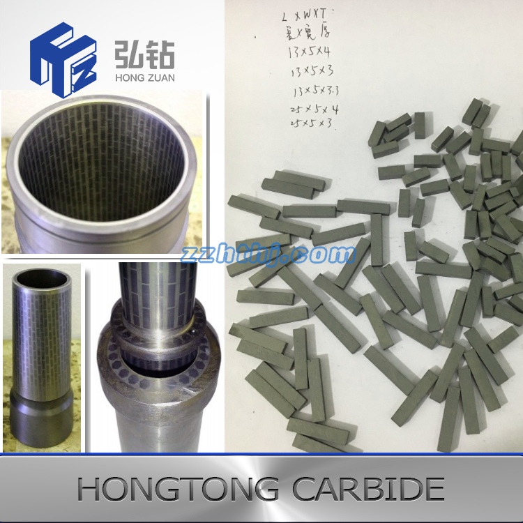 HF2000 Tungsten Carbide Tiles For Stabilizer Hardfacing 