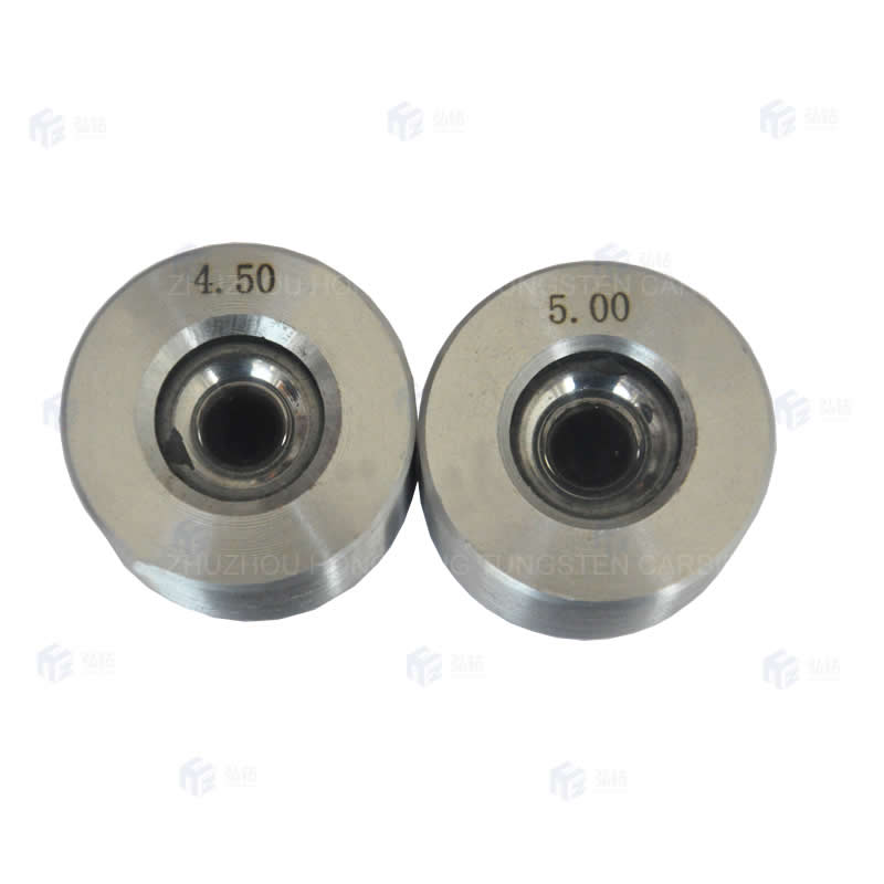 Round tungsten carbide dies