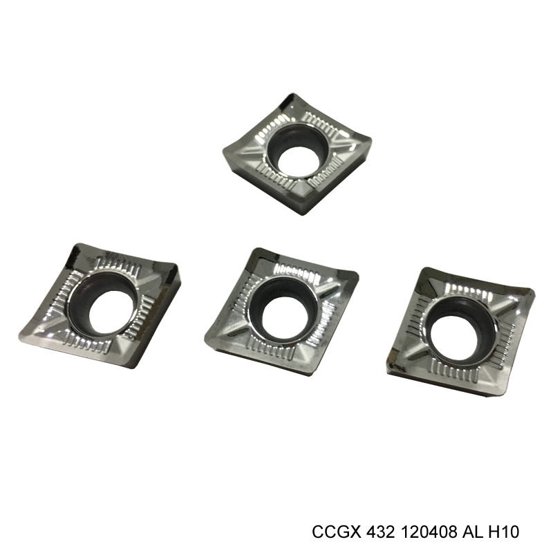 CCGX 432/120408  Finishing for Aluminium Alloy -Turning Insert CNC Machining