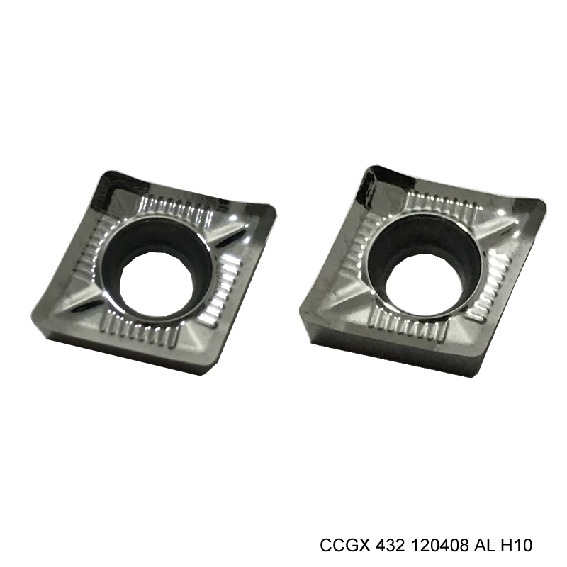 CCGX 432/120408  Finishing for Aluminium Alloy -Turning Insert CNC Machining