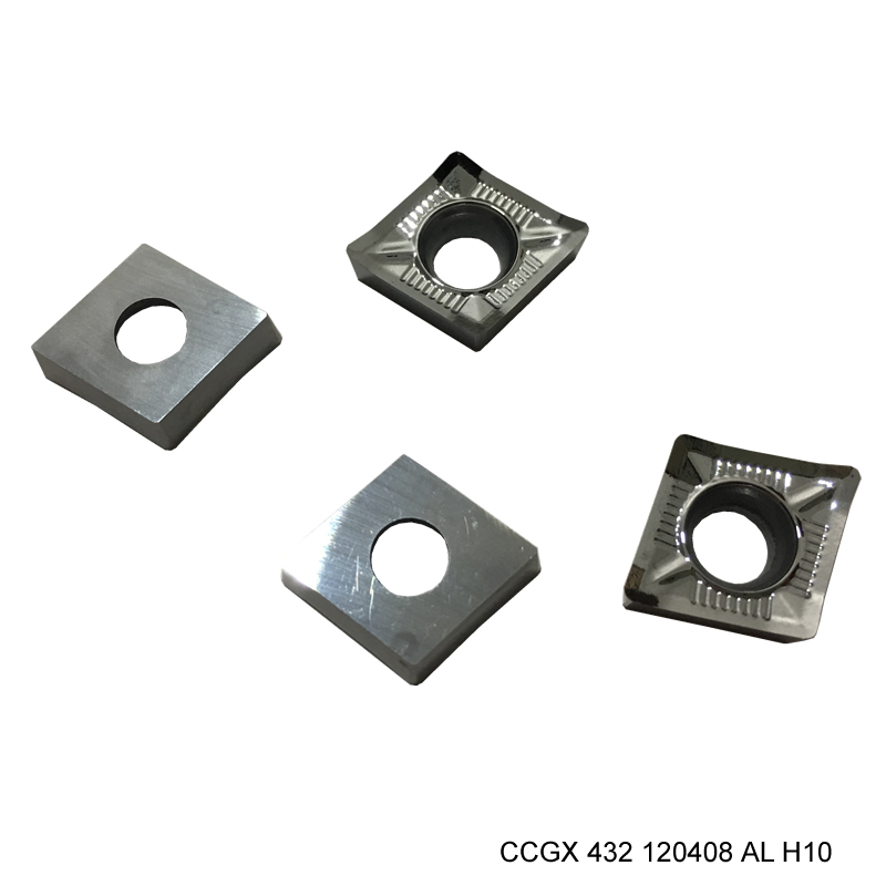 CCGX 432/120408  Finishing for Aluminium Alloy -Turning Insert CNC Machining