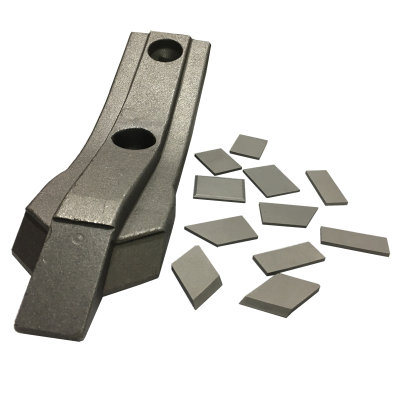 Brazing Tungsten Carbide Wear parts for Agriculture