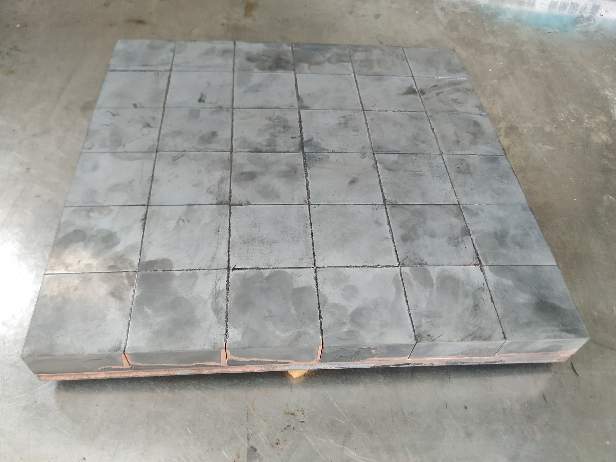 300x300mm vacuum welding carbide wear plates