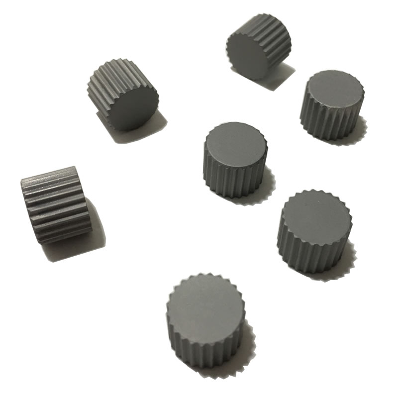 Difference kinds of tungsten carbide buttons.