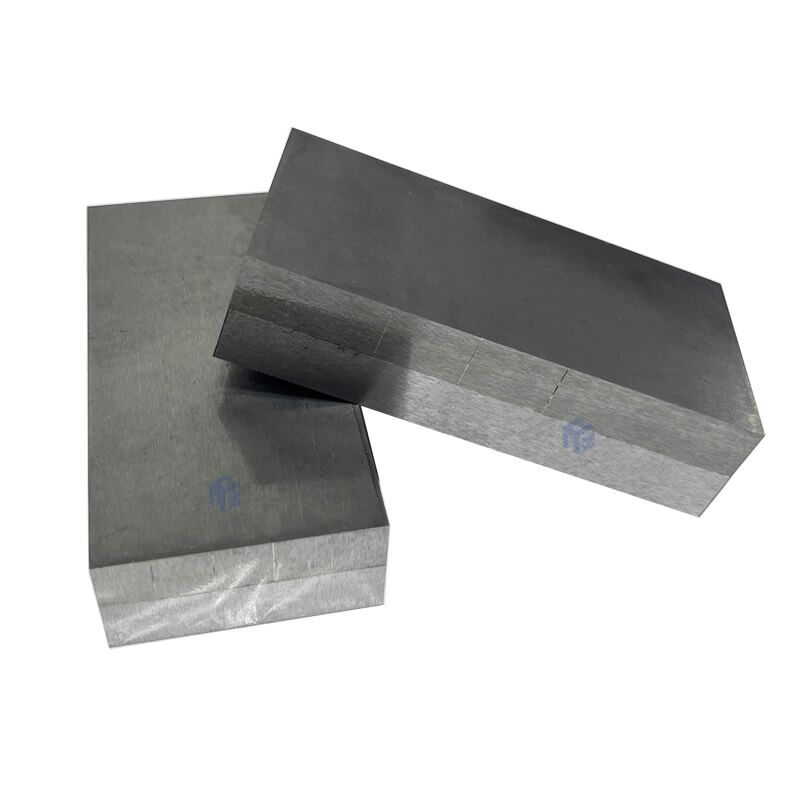 Tungsten carbide tips brazed wear resistant plate.