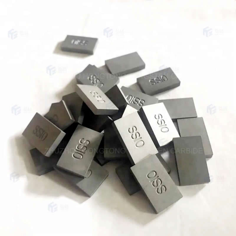 20x12x3mm SS10 Carbide Tips Used for Stone Cutting